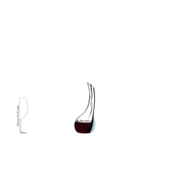 Декантер CORNETTO SINGLE FATTO A MANO 1,2 л, 32.5 см, Riedel, фото , изображение 2