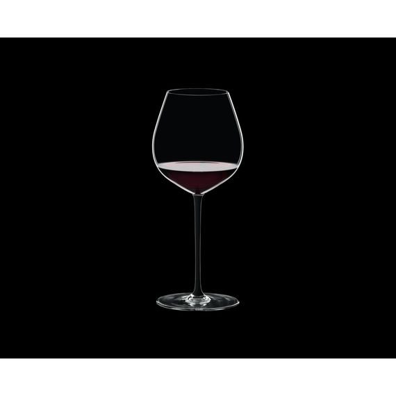 Бокал для красного вина Old World Pinot Noir, 705 мл, прозрачный/черный, хрусталь, серия Fatto a Mano, Riedel, фото , изображение 3