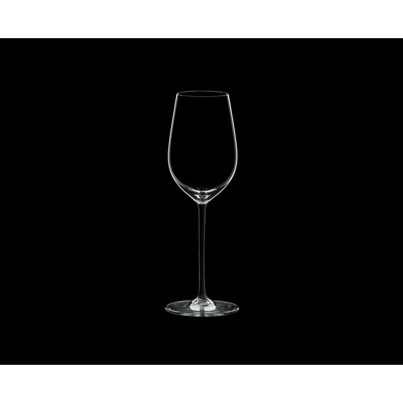 Бокал для вина Riesling/Zinfandel, 395 мл, прозрачный/черный, хрусталь, серия Fatto a Mano, Riedel, фото , изображение 2