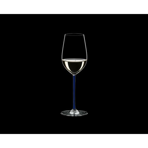 Бокал для вина Riesling/Zinfandel, 395 мл, прозрачный/синий, хрусталь, серия Fatto a Mano, Riedel, фото , изображение 5