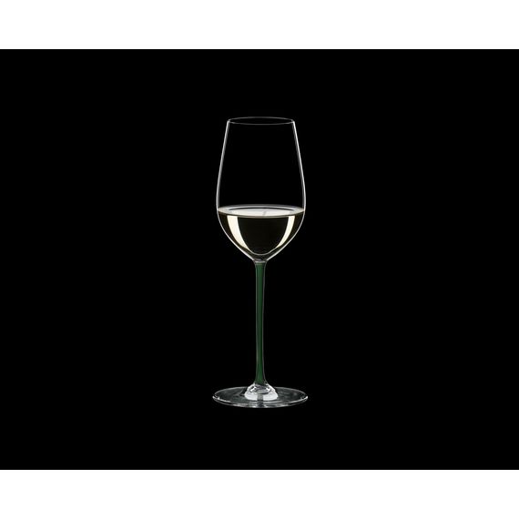 Бокал для вина Riesling/Zinfandel, 395 мл, прозрачный/зеленый, хрусталь, серия Fatto a Mano, Riedel, фото , изображение 10