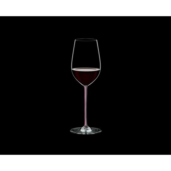 Бокал для вина RIESLING/ZINFANDEL с розовой ножкой, 395 мл, 25 см, хрусталь, серия Fatto a Mano, Riedel, фото , изображение 6
