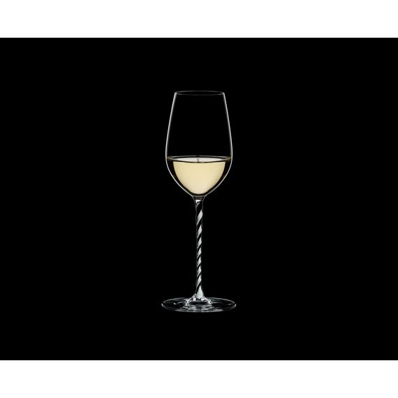 Бокал для вина Riesling/Zinfandel, 395 мл, черный/прозрачный, хрусталь, серия Fatto a Mano, Riedel, фото , изображение 6