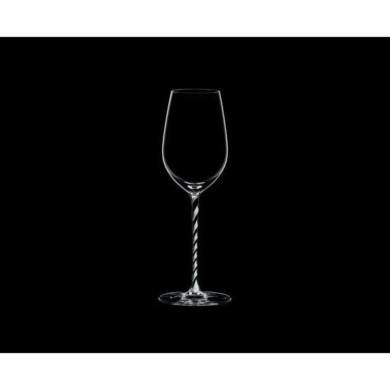 Бокал для вина Riesling/Zinfandel, 395 мл, черный/прозрачный, хрусталь, серия Fatto a Mano, Riedel, фото , изображение 2