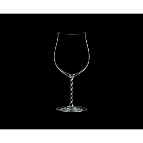 Бокал для красного вина Burgundy Grand Cru, 1050 мл, черный/прозрачный, хрусталь, серия Fatto a Mano, Riedel, фото , изображение 3