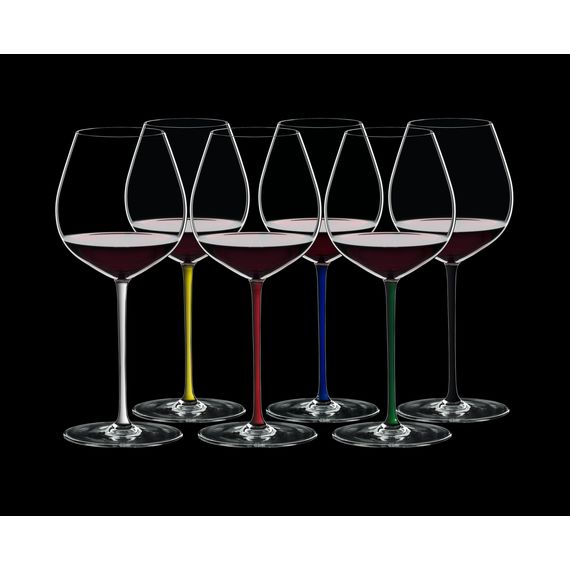 Набор из 6-и бокалов для вина Old World Pinot Noir, 705 мл, 7900/07, серия Fatto A Mano, Riedel, фото , изображение 4