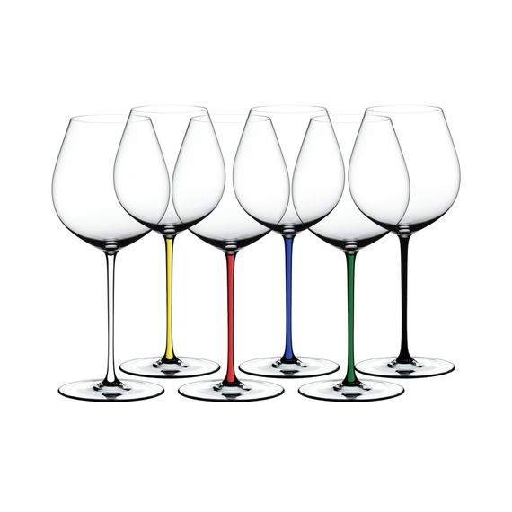 Набор из 6-и бокалов для вина Old World Pinot Noir, 705 мл, 7900/07, серия Fatto A Mano, Riedel, фото , изображение 2