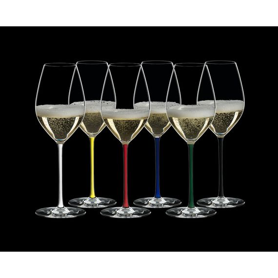 Набор из 6-и бокалов для шампанского Champagne Wine Glass, 445 мл, 7900/28, серия Fatto A Mano, Riedel, фото , изображение 3