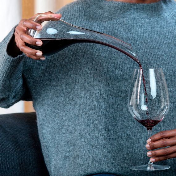 Декантер для красного вина CORNETTO MINI, ручная работа, объем: 720 мл, высота: 28,2 см, материал: хрусталь, 1977/14, Riedel, Австрия, фото , изображение 3