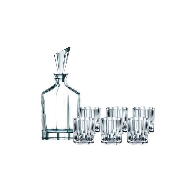 Набор для виски Aspen Whiskey Set/7, 7 предметов, хрусталь, Nachtmann, фото 