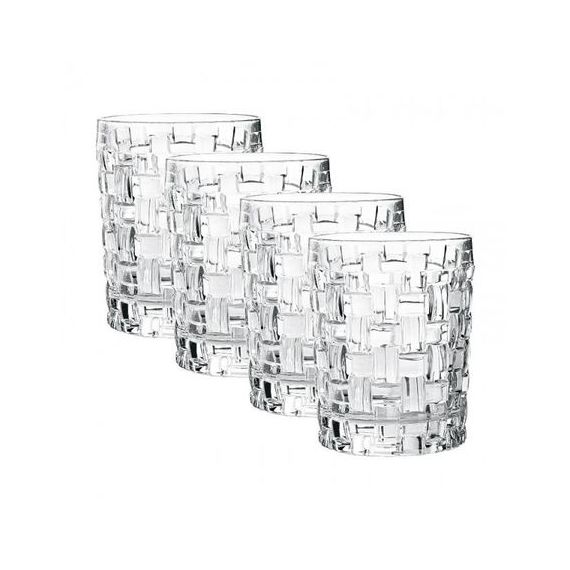 Набор стаканов для виски Bossa Nova Whisky tumbler Set/4, 4 шт., 330 мл, хрусталь, Nachtmann, фото 