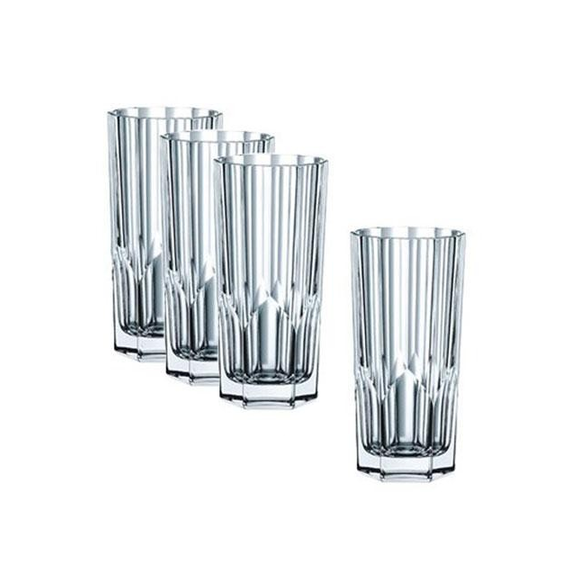 Набор высоких стаканов Aspen Longdrink Set/4, 4 шт., 309 мл, хрусталь, Nachtmann, фото 