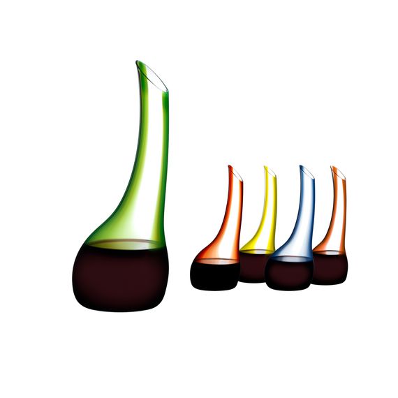 Декантер Cornetto Confetti Green, зеленый, 1200 мл, 1977/13G, Riedel, фото , изображение 4