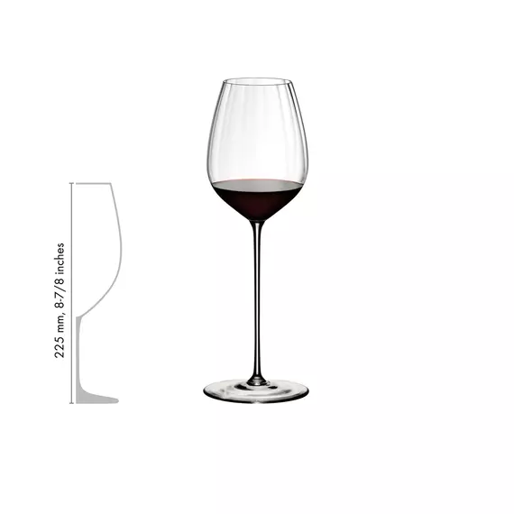 Бокал для красного вина High Performance Cabernet Clear, прозрачная ножка, 834 мл, 32.5 см, Riedel, фото , изображение 4