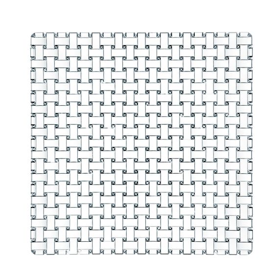 Тарелка Bossa Nova Plate square 28 cm, хрусталь, Nachtmann, фото 