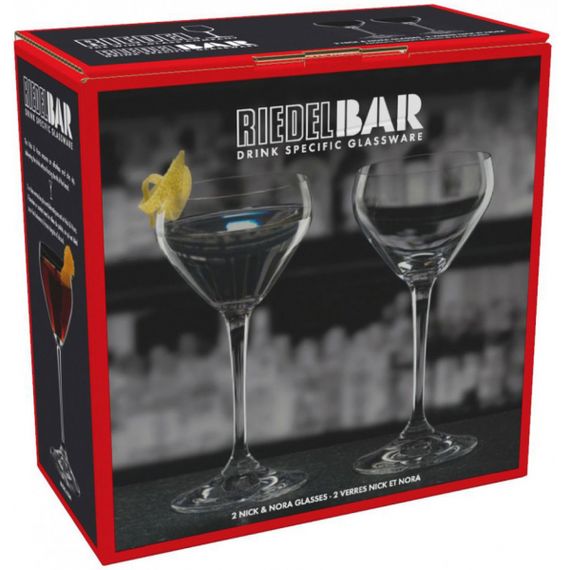 Набор из 2-х хрустальных бокалов Nick & Nora 6417/05, 140 мл, прозрачный, серия Bar, Riedel, фото , изображение 10