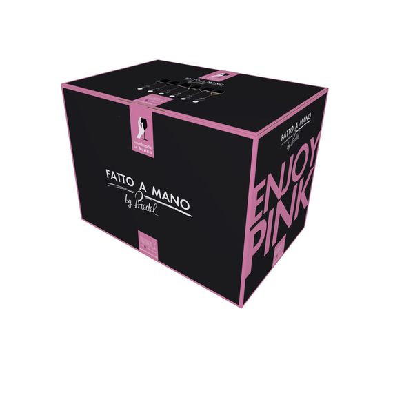 Набор из 6-ти бокалов Fatto a Mano для красного вина, розовый, Каберне/Мерло, Riedel, фото , изображение 5