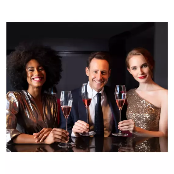 Бокал для шампанского Champagne Glass Max, 320 мл, прозрачный, хрустальное стекло, 1423/28, Riedel, фото , изображение 5