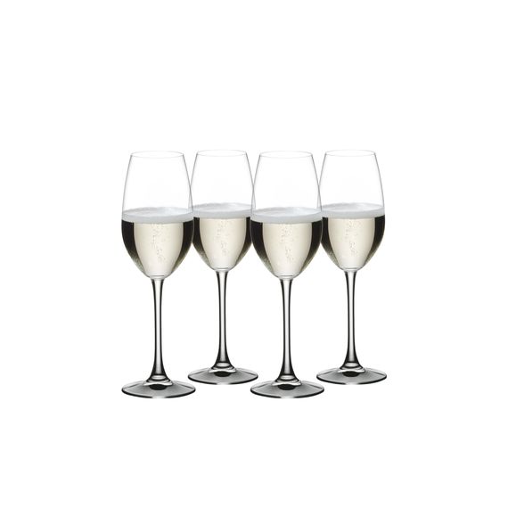 Набор из 4-х бокалов для шампанского, Vivino, объем: 260 мл, h=217 мм, d=66 мм, бессвинцовый хрусталь, 103744, Nachtmann, фото 
