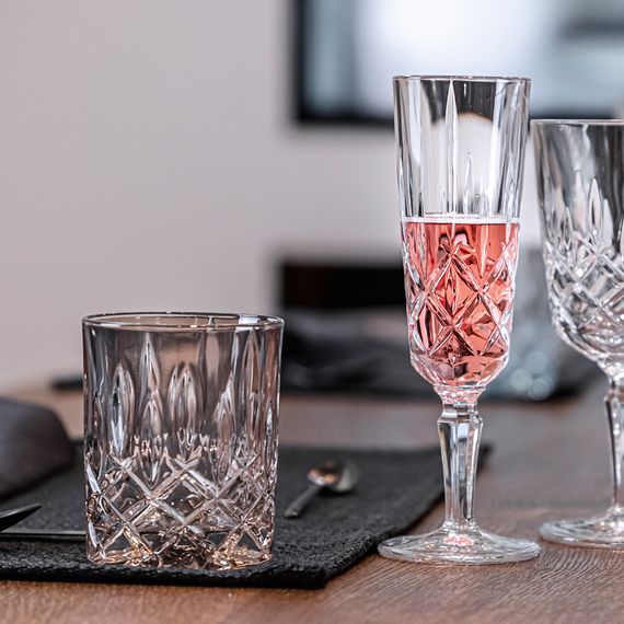 Набор низких стаканов 2 шт., коричневый, 295 мл, Noblesse, хрустальное стекло, Nachtmann, фото , изображение 4