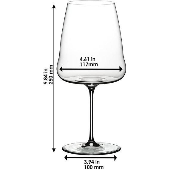 Набор бокалов CABERNET SAUVIGNON RIEDEL WINEWINGS RESTAURANT, 6 шт, 1002 мл, 0123/0, Riedel, фото , изображение 4