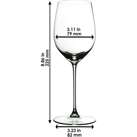 Набор бокалов VIOGNIER/CHARDONNAY RIEDEL VERITAS RESTAURANT, 12 шт, 370 мл, 0449/05, Riedel, фото , изображение 5