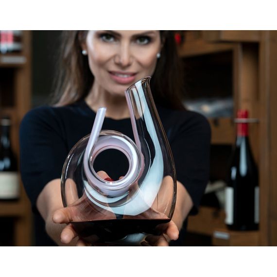 Декантер Curly Pink Mini, 690 мл, 2011/14, Riedel, фото , изображение 4