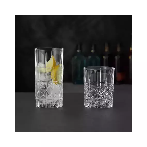 Набор стаканов Highland, 12 шт. (6 низких стаканов 345 мл и 6 высоких стаканов 445 мл), хрусталь, Nachtmann, фото , изображение 4