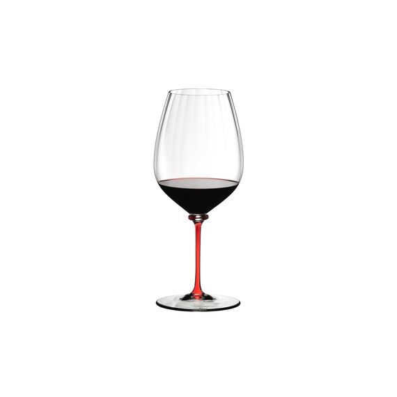 Бокал для красного вина Cabernet 4884/0R, 834 мл, красная ножка, серия Fatto a Mano, Riedel, фото 