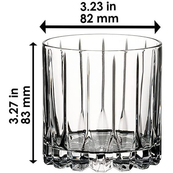 Набор низких стаканов ROCKS GLASS RIEDEL DRINK SPECIFIC GLASSWARE RESTAURANT, 12 шт, 283 мл, 0417/02, Riedel, фото , изображение 5