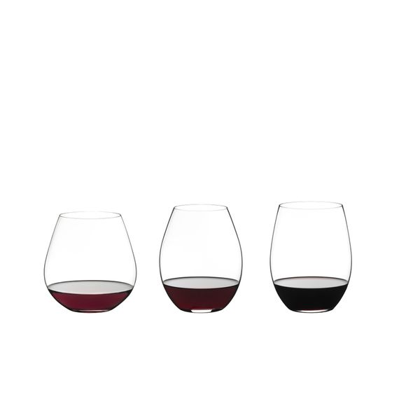 Набор низких стаканов O Wine Tumbler Red Wine set, 3 шт., 5414/74-1, Riedel, фото 