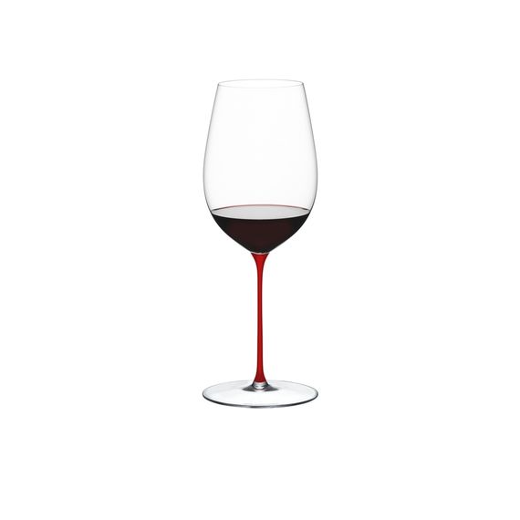 Бокал для вина Superleggero Bordeaux Grand Cru, 953 мл, 6425/00R, красная ножка, Riedel, фото 