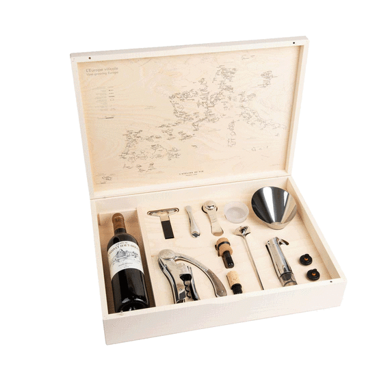 Набор инструментов с местом для шампанского L'Atelier du Vin Oeno Box Connoisseur №1, фото 
