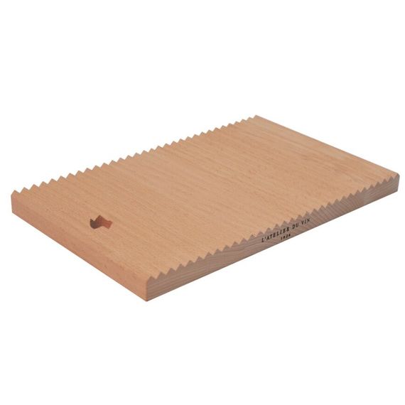 Planche à découper recto-verso, Доска для хлеба, L32 см, W19,5 см, H2,2 см, пропаренный бук, без лака, Франция, L'Atelier du Vin, фото 