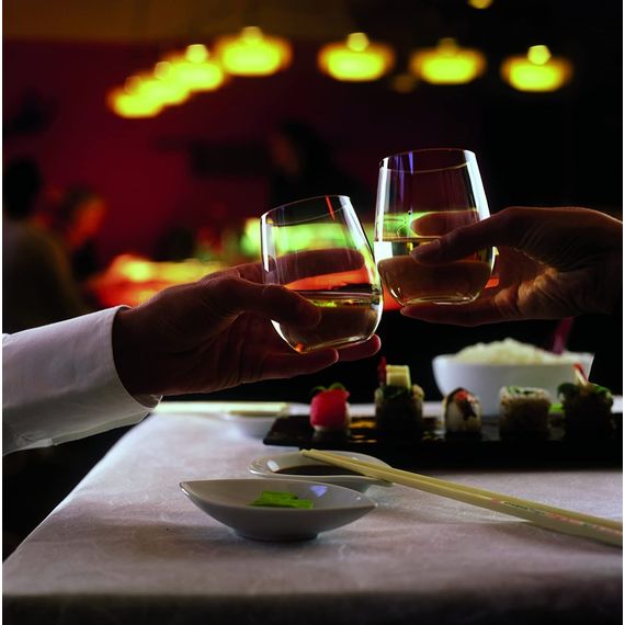 Набор голубых бокалов VIOGNIER / CHARDONNAY AZURE-BLUE RIEDEL O RESTAURANT, 12 шт, 320 мл, 0412/05a, Riedel, фото , изображение 4