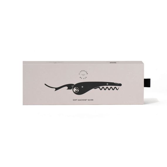 Штопор для вина L'atelier Du Vin Soft Machine Silver, фото , изображение 8