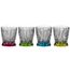 Набор из 4-х хрустальных стаканов Fire Whisky Baby Blue 5515/44S1, 295 мл, прозрачный/разноцветный, серия Tumbler Collection, Riedel, фото 