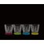Набор из 4-х хрустальных стаканов Fire Whisky Baby Blue 5515/44S1, 295 мл, прозрачный/разноцветный, серия Tumbler Collection, Riedel, фото , изображение 2