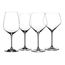 Набор из 4-х хрустальных бокалов для дегустации красных и белых вин 5441/47-2, прозрачный, серия Extreme, Riedel, фото , изображение 2