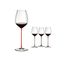 Бокал для красного вина High Performance Cabernet Red,  красная ножка, 834 мл, 32.5 см, Riedel, фото , изображение 4