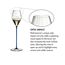 Бокал для шампанского High Performance Champagne Glass 4994/28D, темно-синяя ножка, 375 мл, Riedel, фото , изображение 2
