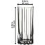 Набор высоких стаканов HIGHBALL RIEDEL DRINK SPECIFIC GLASSWARE RESTAURANT, 12 шт, 310 мл, 0417/04, Riedel, фото , изображение 5